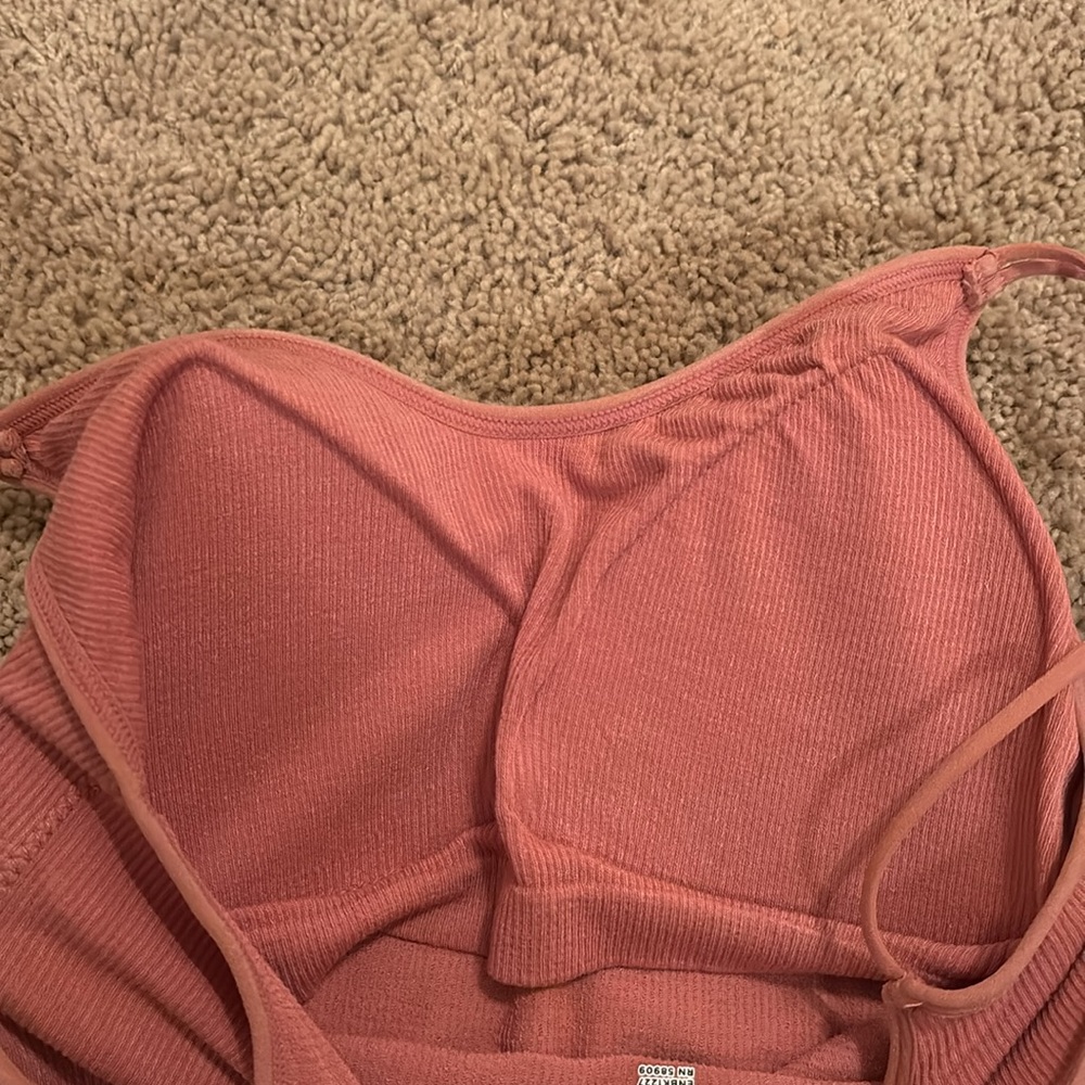 Pink Padded Tank Top - Picture 5 of 6